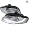 Spec-D Tuning 06-08 Audi A4 Projector Headlight Chrome R8 Style With LED Signal 2LHP-A406-8V2-TM - alternate 1